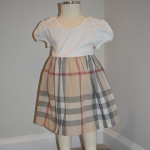 Girls Burberry Dress Brand New